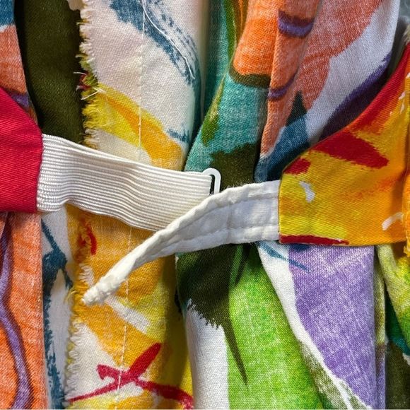 VINTAGE 60/70s Alice Polynesian Fashion Floral Knee Length Sheath Dress. - Picture 6 of 10